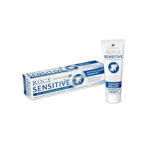 Зубная паста мгновенный эффект R.O.C.S. Sensitive 94  г