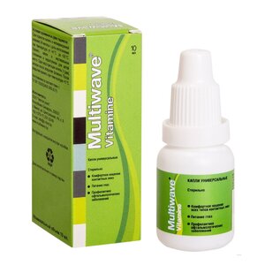 Капли универсальные офтальмологические Multiwave Vitamine 10  мл