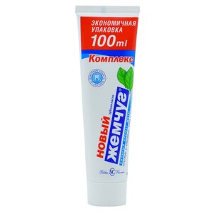 Зубная паста с сильным ароматом мяты Невская Косметика Новый жемчуг 100  мл