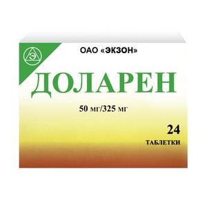 Доларен таб.50мг/325мг N12*2 Доларен таб.50мг/325мг N12*2