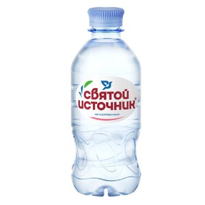 Вода питьевая негазированная обработанная Святой Источник 0,33 л Вода питьевая негазированная обработанная Святой Источник 0,33 л