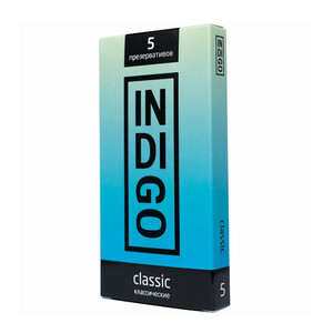 Презервативы латексные классические Indigo Classic 5 шт Презервативы латексные классические Indigo Classic 5 шт
