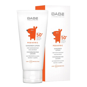 Лосьон детский солнцезащитный SPF 50+ BABE Laboratorios 100  мл