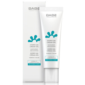 Крем-гель для лица увлажняющий 24 часа BABE Laboratorios 50  мл