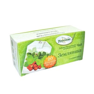 Земляника чай фильтр-пакеты 1,5г N20 Калина Ромашково