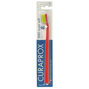 Зубная щётка 3960 супер мягких щетинок для взрослых, d 0,12 мм Curaprox Super Soft Зубная щётка 3960 супер мягких щетинок для взрослых, d 0,12 мм Curaprox Super Soft