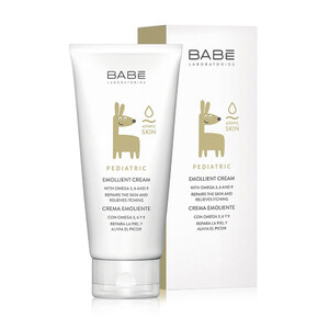 Детский крем-эмоллиент для сухой кожи BABE Laboratorios Pediatric 200  мл