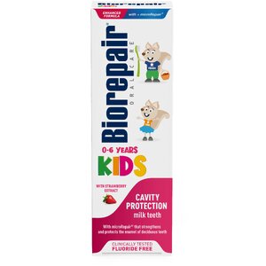 Зубная паста Kids fragola для детей с экстрактом земляники Biorepair Kids 50  мл