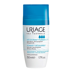 Дезодорант шариковый Puissance3 тройного действия Uriage Deodorant 50  мл