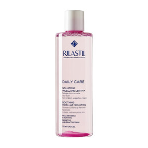 Успокаивающая мицеллярная вода для снятия макияжа с лица и глаз Rilastil Daily Care 250  мл