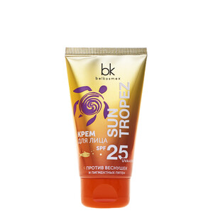 Крем для лица SPF 25 против веснушек и пигментных пятен Belkosmex Sun Tropez 50  г