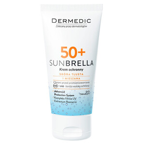 Крем солнцезащитный для жирной и смешанной кожи SPF50+ Dermedic Sunbrella 50  мл