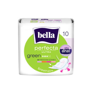 Гигиенические прокладки Ultra Green Bella Perfecta 10 шт Гигиенические прокладки Ultra Green Bella Perfecta 10 шт
