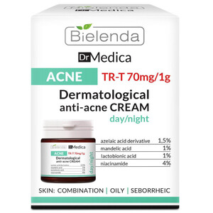 Крем анти акне дневной/ночной Bielenda DrMedica Acne 50  мл