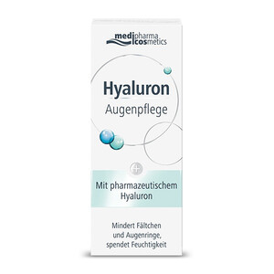 Крем для кожи вокруг глаз Medipharma cosmetics Hyaluron 15 мл Крем для кожи вокруг глаз Medipharma cosmetics Hyaluron 15 мл