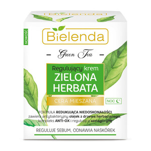 Регулирующий крем для лица, ночной Bielenda Green Tea 50  мл