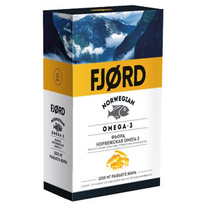 Рыбий жир норвежский Фьорд капсулы N60 Fjord