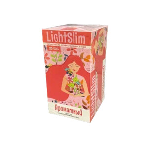 LightSlim чай Ароматный фильтр-пакеты 1,5г N20 Калина LightSlim