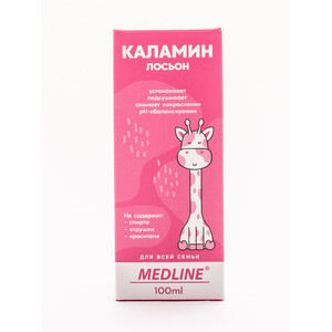 Лосьон Каламин Medline 100 мл Лосьон Каламин Medline 100 мл