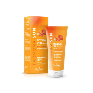 Крем солнцезащитный для лица с маслом макадамии SPF50 Farmona Sun 50 мл Крем солнцезащитный для лица с маслом макадамии SPF50 Farmona Sun 50 мл