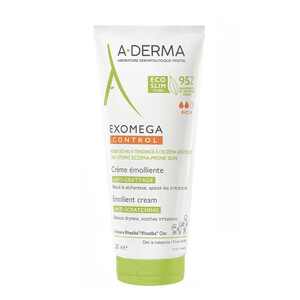 Смягчающий крем для лица и тела A-Derma Exomega Control 200 мл Смягчающий крем для лица и тела A-Derma Exomega Control 200 мл