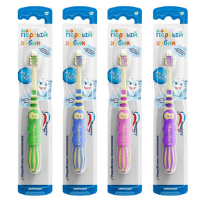 Детская зубная щётка мягкая Aquafresh My milk teeth 1  шт