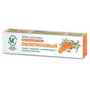 Крем для лица Облепиховый для нормальной кожи Невская Косметика Традиционные кремы 40 мл Крем для лица Облепиховый для нормальной кожи Невская Косметика Традиционные кремы 40 мл