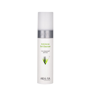 Гель очищающий для жирной и проблемной кожи лица Aravia Anti-Acne 250  мл