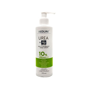 Крем с мочевиной 10% + ионы серебра Medline 170 мл Крем с мочевиной 10% + ионы серебра Medline 170 мл