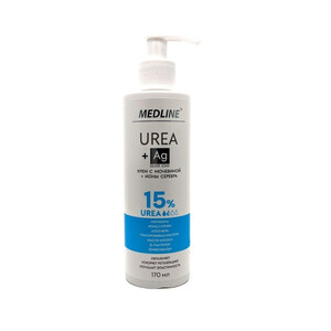 Крем с мочевиной 15% + ионы серебра Medline 170 мл Крем с мочевиной 15% + ионы серебра Medline 170 мл