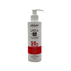 Крем с мочевиной 35% + ионы серебра Medline 170 мл Крем с мочевиной 35% + ионы серебра Medline 170 мл