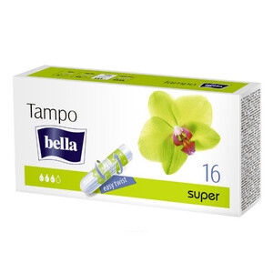 Тампоны Super без аппликатора Bella Tampo 16 шт Тампоны Super без аппликатора Bella Tampo 16 шт