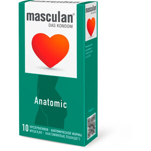 Презервативы анатомической формы Masculan Anatomic 10 шт Презервативы анатомической формы Masculan Anatomic 10 шт