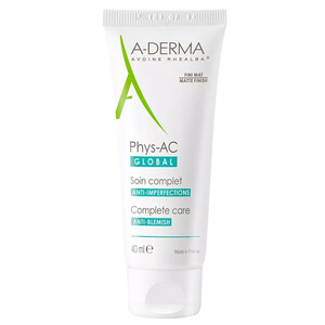 Крем для комплексного ухода за проблемной кожей A-Derma Biology AC 40  мл