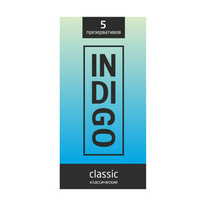 Презервативы латексные классические Indigo Classic 5 шт Презервативы латексные классические Indigo Classic 5 шт