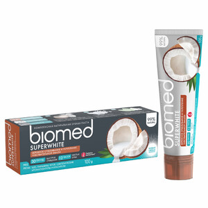 Зубная паста комплексная Отбеливание с кокосом Biomed 100  г