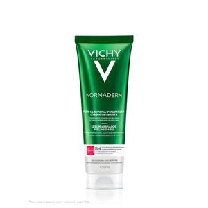 Гель-сыворотка очищающая Vichy Normaderm 125 мл Гель-сыворотка очищающая Vichy Normaderm 125 мл