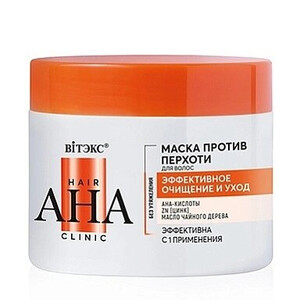 Маска против перхоти для волос эффективное очищение и уход Витэкс Hair АНА Clinic 300 мл Маска против перхоти для волос эффективное очищение и уход Витэкс Hair АНА Clinic 300 мл