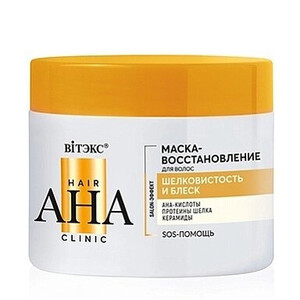 Маска-восстановление для волос шелковистость и блеск Витэкс Hair АНА Clinic 300 мл Маска-восстановление для волос шелковистость и блеск Витэкс Hair АНА Clinic 300 мл