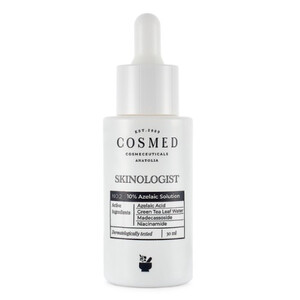 Сыворотка осветляющая увлажняющая с 10% азелаиновой кислотой Cosmed Skinologist 30 мл Сыворотка осветляющая увлажняющая с 10% азелаиновой кислотой Cosmed Skinologist 30 мл