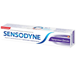 Зубная паста c фтором Sensodyne Здоровье Десен 75 мл Зубная паста c фтором Sensodyne Здоровье Десен 75 мл