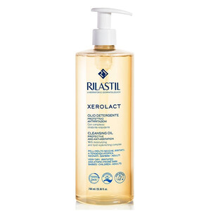 Масло для очищения защитное и успокаивающее Rilastil Xerolact 750  мл