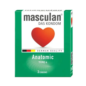 Презервативы анатомической формы Masculan Anatomic 3 шт Презервативы анатомической формы Masculan Anatomic 3 шт