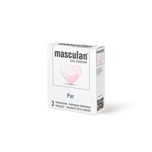 Презервативы Masculan Pur 3 шт Презервативы Masculan Pur 3 шт
