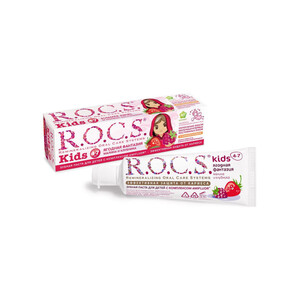 Зубная паста Малина и клубника R.O.C.S. Kids 45  г