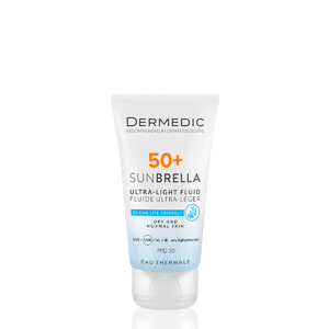 Флюид ультралегкий SPF50+ для сухой и нормальной кожи Dermedic Sunbrella 40  мл