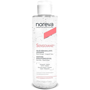 Желе смягчающее для снятия макияжа Noreva Sensidiane 200  мл