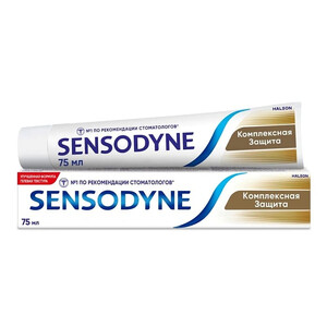 Зубная паста Комплексная защита Sensodyne 75 мл Зубная паста Комплексная защита Sensodyne 75 мл