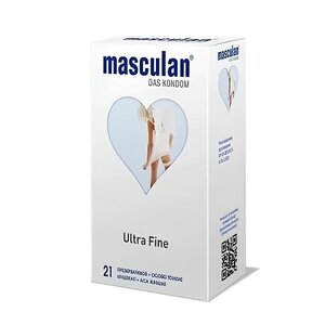 Презервативы Ultra Fine (Особо тонкий) Masculan Ultra Fine 21  шт