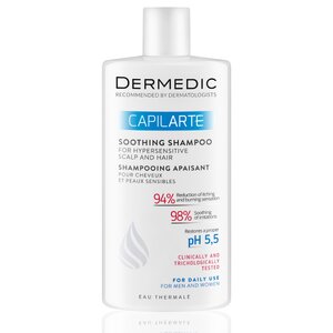 Шампунь укрепляющий, приостанавливающий выпадение волос Dermedic Capilarte 300  мл